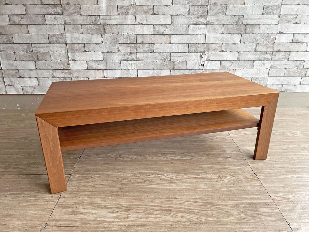 オノエファニチャー ONOE FURNITURE ローテーブル コーヒーテーブル ウォールナット材 シンプルモダン ●