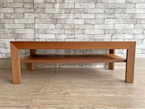 オノエファニチャー ONOE FURNITURE ローテーブル コーヒーテーブル ウォールナット材 シンプルモダン ●