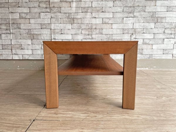 オノエファニチャー ONOE FURNITURE ローテーブル コーヒーテーブル ウォールナット材 シンプルモダン ●