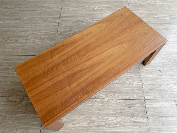 オノエファニチャー ONOE FURNITURE ローテーブル コーヒーテーブル ウォールナット材 シンプルモダン ●