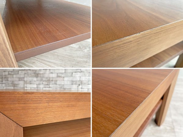 オノエファニチャー ONOE FURNITURE ローテーブル コーヒーテーブル ウォールナット材 シンプルモダン ●