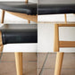 天童木工 TENDO インパラチェア impala chair ホワイトビーチ材 PVCレザー ブラック 佐々木敏光 デザイン B ◇