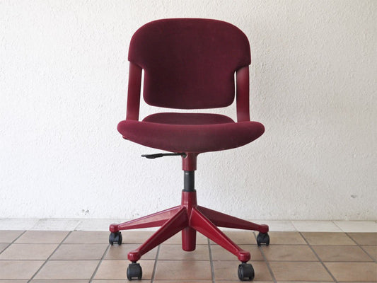 ハーマンミラー Herman Miller エクアチェア2 Equa Chair2 デスクチェア バーガンディ 廃番 希少品 ◇