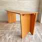 山の中家具工房 WOOD WORKING PLACE ナラ無垢材 デスク コンソールテーブル 笹谷益祥 W152 ♪