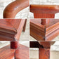 FEFCO FINE FURNITURE ダイニングチェア 2脚セット 花梨 カリン材 無垢材 中国家具 ●