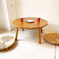 リセノ Re:CENO クレア Claire こたつテーブル 多角形 幅80cm polygon table オーク材 ★