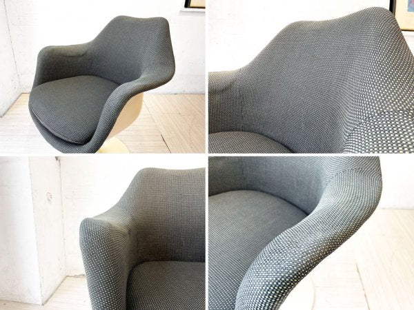 ノル Knoll チューリップ アームチェア エーロ・サーリネン Eero Saarinen FRP ファブリック張 スペースエイジ ビンテージ ミッドセンチュリー ★