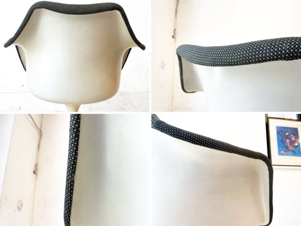 ノル Knoll チューリップ アームチェア エーロ・サーリネン Eero Saarinen FRP ファブリック張 スペースエイジ ビンテージ ミッドセンチュリー ★