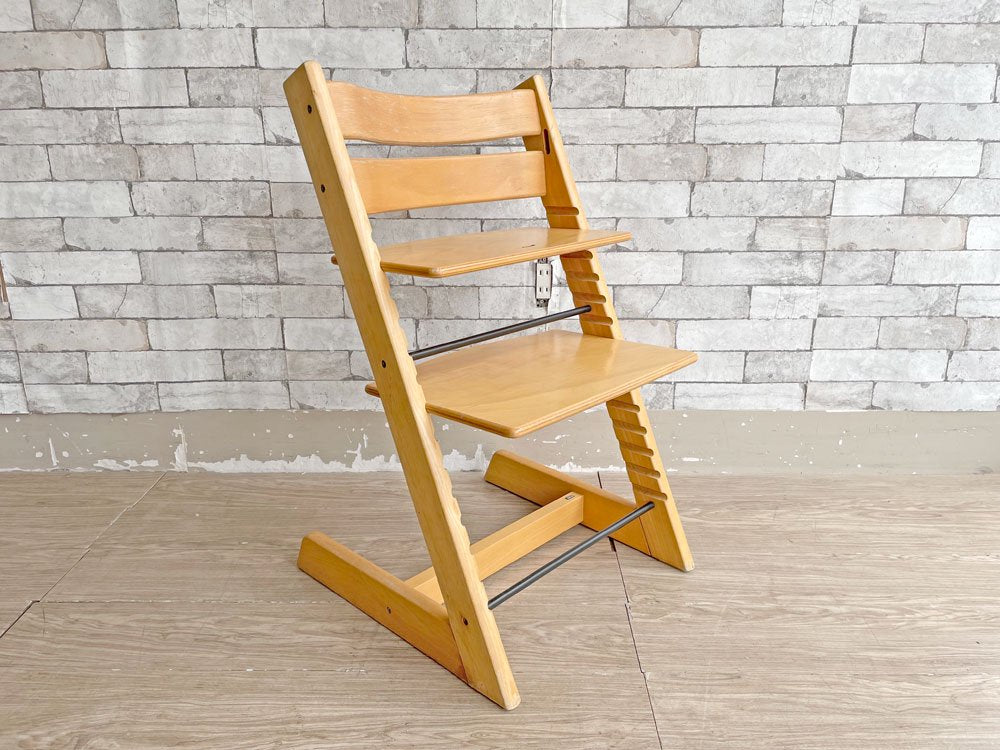 ストッケ STOKKE トリップトラップ TRIPP TRAPP ベビーチェア キッズチェア S/N無し ナチュラル 北欧 ノルウェー ●