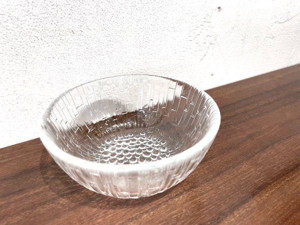 イッタラ iittala ウルティマツーレ Ultima thule デザートボウル クリア タピオ・ヴィルカラ Tapio Wirkkala 北欧食器 ビンテージ A ★