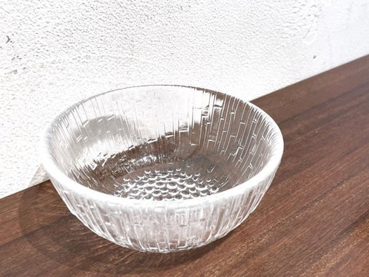 イッタラ iittala ウルティマツーレ Ultima thule デザートボウル クリア タピオ・ヴィルカラ Tapio Wirkkala 北欧食器 ビンテージ B ★