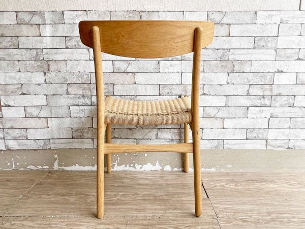 カールハンセン&サン Carl Hansen&Son CH23 ダイニングチェア オーク材  ソープフィニッシュ ハンス・J・ウェグナー  初日限定刻印入 D ●