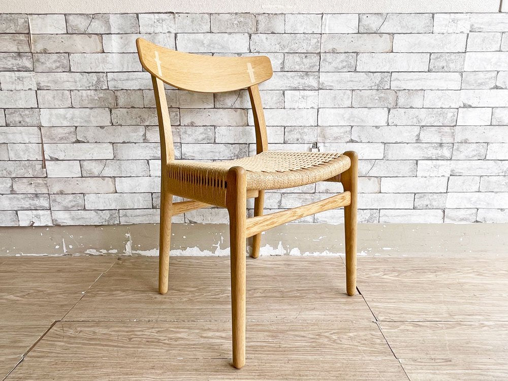 カールハンセン&サン Carl Hansen&Son CH23 ダイニングチェア オーク材  ソープフィニッシュ ハンス・J・ウェグナー  初日限定刻印入 C ●