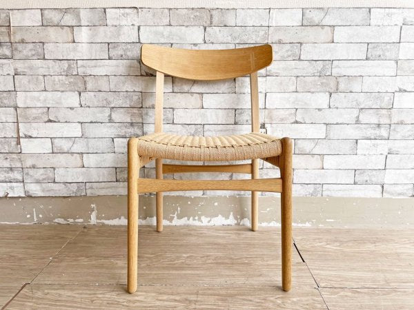 カールハンセン&サン Carl Hansen&Son CH23 ダイニングチェア オーク材  ソープフィニッシュ ハンス・J・ウェグナー  初日限定刻印入 B ●