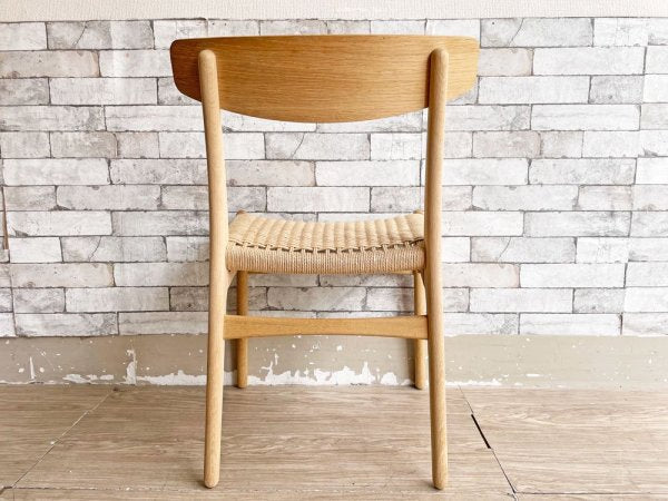 カールハンセン&サン Carl Hansen&Son CH23 ダイニングチェア オーク材  ソープフィニッシュ ハンス・J・ウェグナー  初日限定刻印入 B ●