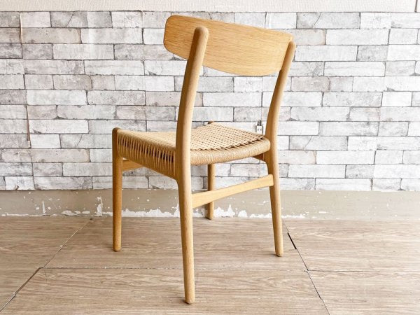 カールハンセン&サン Carl Hansen&Son CH23 ダイニングチェア オーク材  ソープフィニッシュ ハンス・J・ウェグナー  初日限定刻印入 B ●