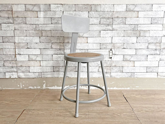 ラボスツール LAB STOOL Sサイズ バックレスト付き チェア インダストリアル パシフィックファニチャーサービス P.F.S取扱 ●