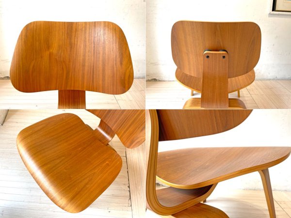 ハーマンミラー Herman Miller LCW ラウンジチェア ウッドレッグ Molded Plywood Lounge Chair ウォールナット C&Rイームズ ミッドセンチュリー★