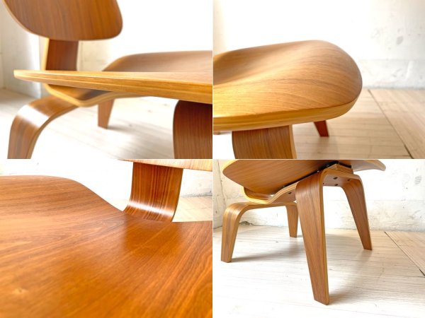 ハーマンミラー Herman Miller LCW ラウンジチェア ウッドレッグ Molded Plywood Lounge Chair ウォールナット C&Rイームズ ミッドセンチュリー★