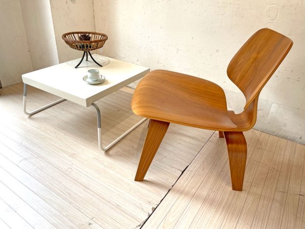 ハーマンミラー Herman Miller LCW ラウンジチェア ウッドレッグ Molded Plywood Lounge Chair ウォールナット C&Rイームズ ミッドセンチュリー★