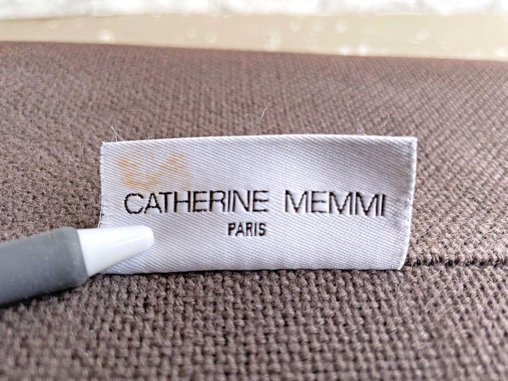 カトリーヌ・メミ Catherine Memmi ルー・デ トゥルノン RUE DE TOURNON オットマン ブラウン Cassina ixc. 取扱 ●