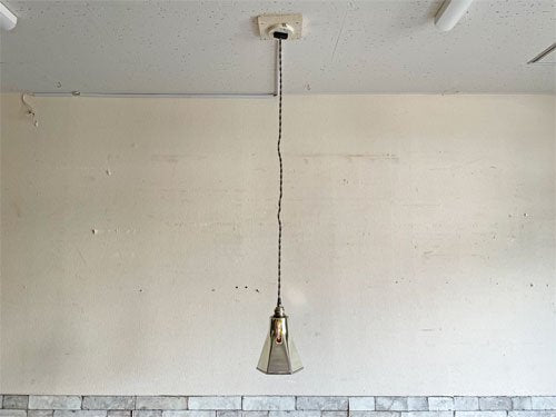 ピーターアイビー PETER IVY ペンダントライト Pendant Light L ミラーリング加工 シンプルデザイン ガラス作家 ●