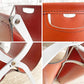 モダンスタイル Modern Style フォールディング マガジンラック レザー 本革 レッド スチール脚 アクタス ACTUS 取扱 参考価格￥17,850- ●