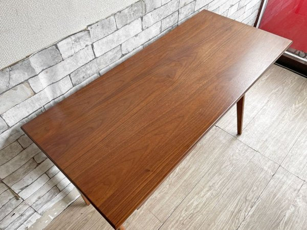 アクメファニチャー ACME Furniture デルマー DELMAR デスク 作業机 ウォールナット材 抽斗付き W110cm ●