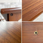 アクメファニチャー ACME Furniture デルマー DELMAR デスク 作業机 ウォールナット材 抽斗付き W110cm ●
