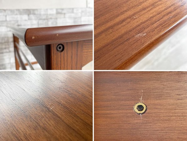 アクメファニチャー ACME Furniture デルマー DELMAR デスク 作業机 ウォールナット材 抽斗付き W110cm ●