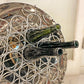 三宝産業 ユキワ YUKIWA ジャンボワインラック JUMBO WINE RACK ボトルホルダー 半球型 18-8ステンレス 19本 業務用 定価￥390,000- ●