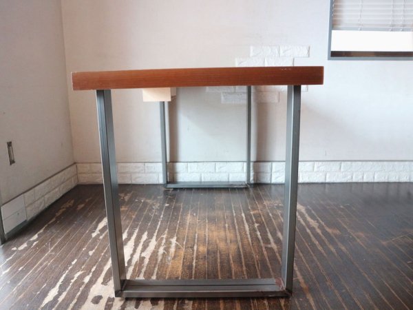 アクメ ファニチャー ACME Furniture 木製天板×鉄脚 デスク ワークテーブル 作業机 オーダーメイド W140 インダストリアル ◎