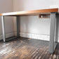 アクメ ファニチャー ACME Furniture 木製天板×鉄脚 デスク ワークテーブル 作業机 オーダーメイド W140 インダストリアル ◎