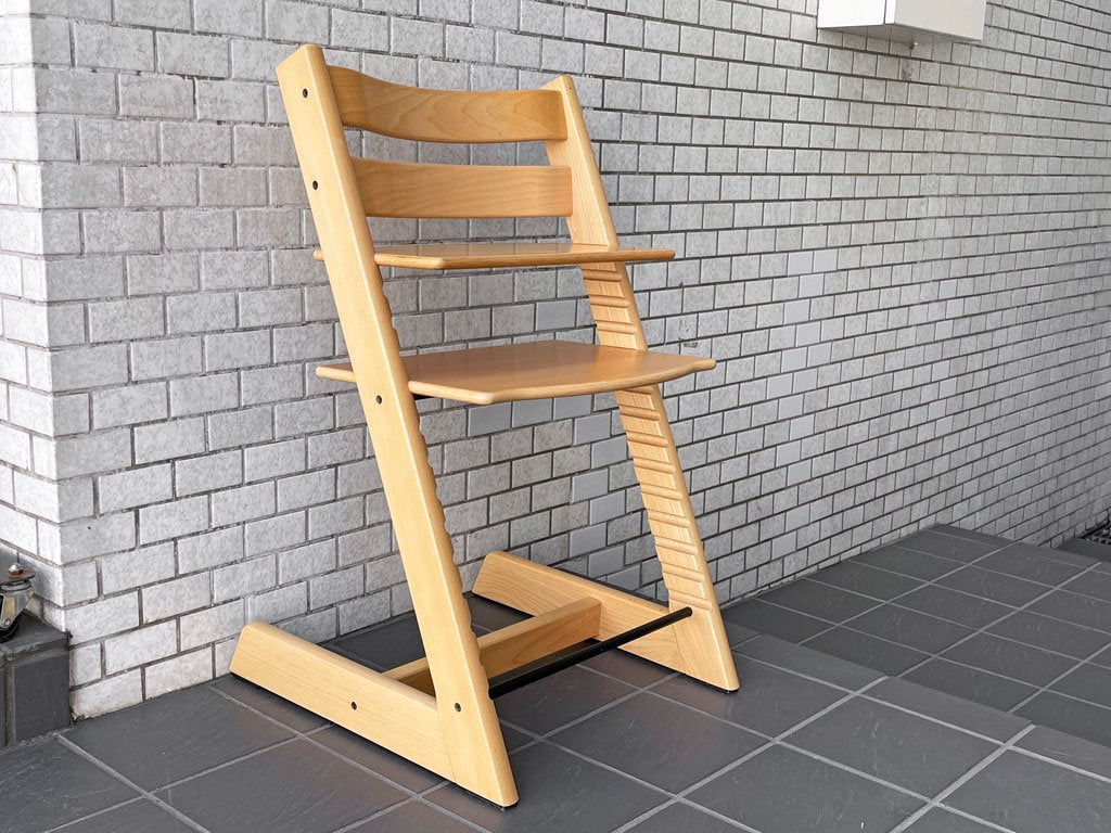 ストッケ STOKKE トリップトラップ TRIPP TRAPP ベビーチェア キッズチェア ナチュラル S/N4～ 北欧 ノルウェー ■