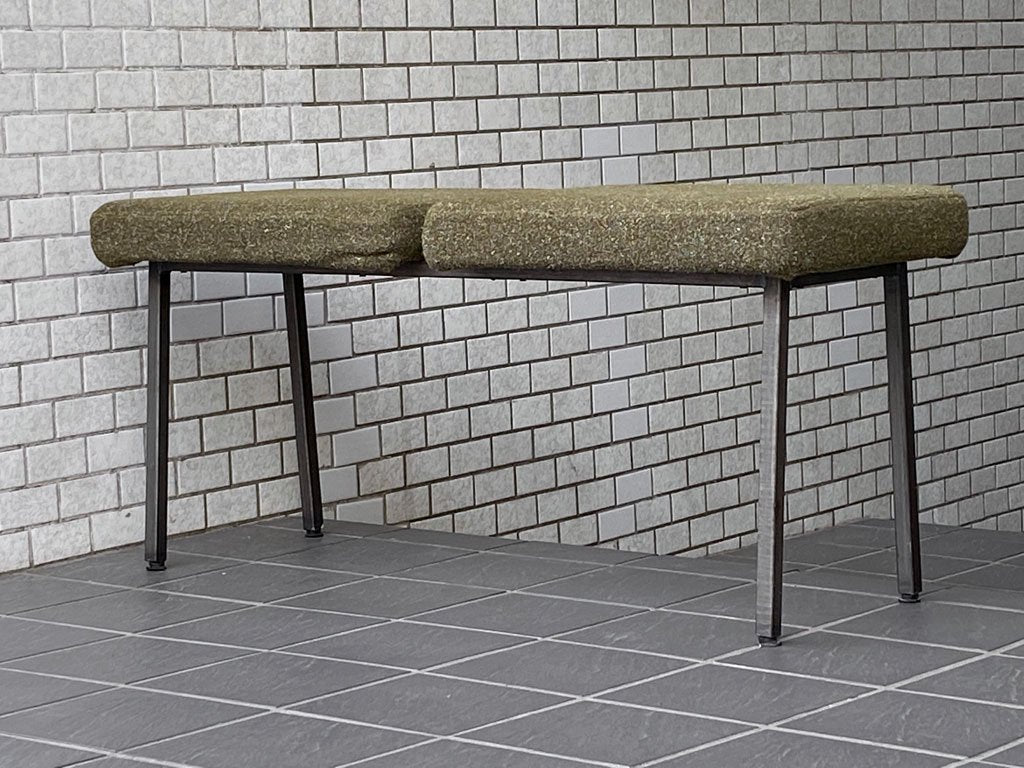 ジャーナルスタンダードファニチャー Journal Standard Furniture リージェント REGENT ベンチ カーキ インダストリアルスタイル ■