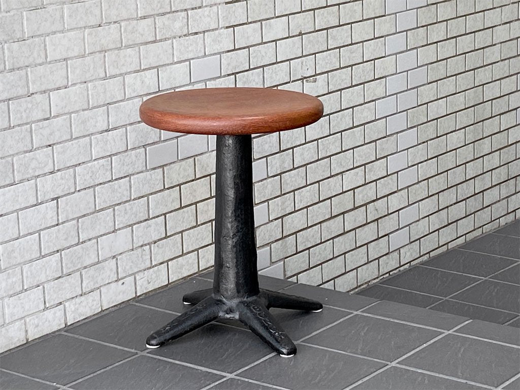 ダルトン DULTON ボノックス スツール BONOX stool Model 2045 無垢材 アイアン 昇降 インダストリアル ファクトリー ■