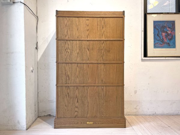 ジャーナルスタンダードファニチャー journal standard Furniture ボンド スライドキャビネット BOND SLIDE CABINET ブックケース オーク材 4段 ★