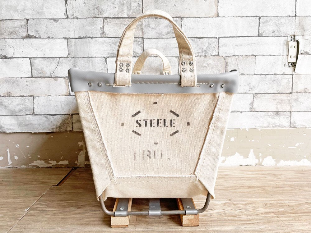 スチールキャンバスバスケット STEELE CANVAS BASKET CORP スモールキャリーバスケット 1BU スクエア インダストリアル アメリカ ●