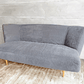 イデー IDEE カイソファ KAI SOFA グレー 2シーター 岡嶌要 オーガニックデザイン 廃番色 定価￥167,200- 現状品 ♪