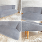 イデー IDEE カイソファ KAI SOFA グレー 2シーター 岡嶌要 オーガニックデザイン 廃番色 定価￥167,200- 現状品 ♪