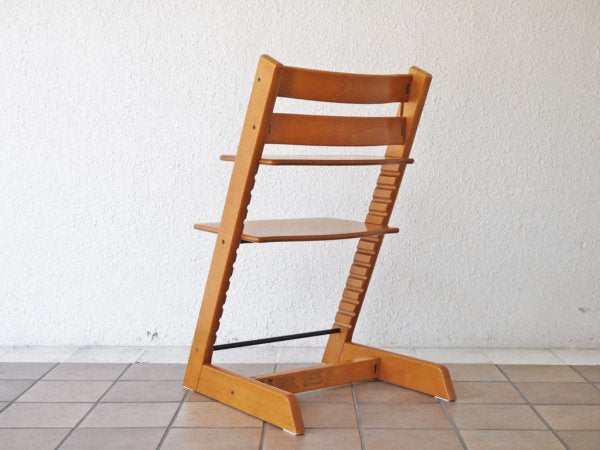 ストッケ STOKKE トリップトラップ TRIPP TRAPP ベビーチェア キッズチェア チェリー S/N3～ ノルウェー 北欧家具 ◇