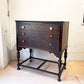 イギリス ビンテージ UK Vintage チェストライティングビューロー 3dr Chest Writing bureau バルボスレッグ アンティーク ★