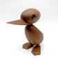 アーキテクトメイド Architectmade ダック Duck チーク無垢材 オブジェ ペーパーウェイト ハンス・ボーリン Hans Bolling デンマーク 北欧雑貨 ●
