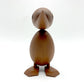 アーキテクトメイド Architectmade ダック Duck チーク無垢材 オブジェ ペーパーウェイト ハンス・ボーリン Hans Bolling デンマーク 北欧雑貨 ●