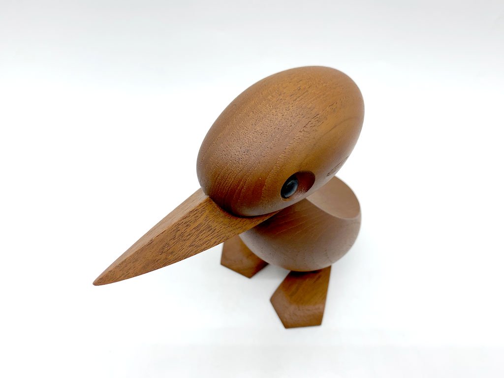 アーキテクトメイド Architectmade ダック Duck チーク無垢材 オブジェ ペーパーウェイト ハンス・ボーリン Hans Bolling デンマーク 北欧雑貨 ●