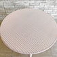 ロイドルーム LLOYD LOOM ダイニングテーブル DINING TABLE No.7130 シェルピンク ラウンド Φ92cm 英国カントリー 定価￥107,800- ●