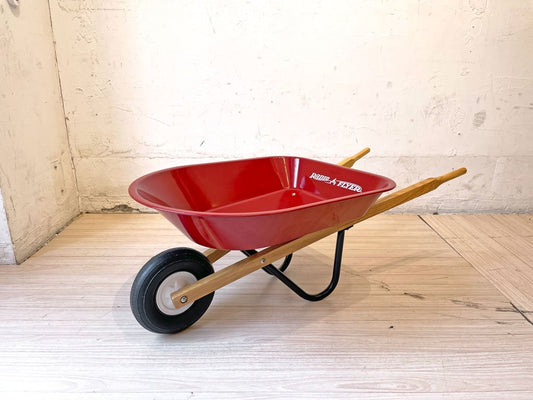 ラジオフライヤー Radio Flyer キッズ 手押し車 KID'S WHEEL BARROW 子供用 運搬 一輪 作業台車 ねこ車 廃盤 ★