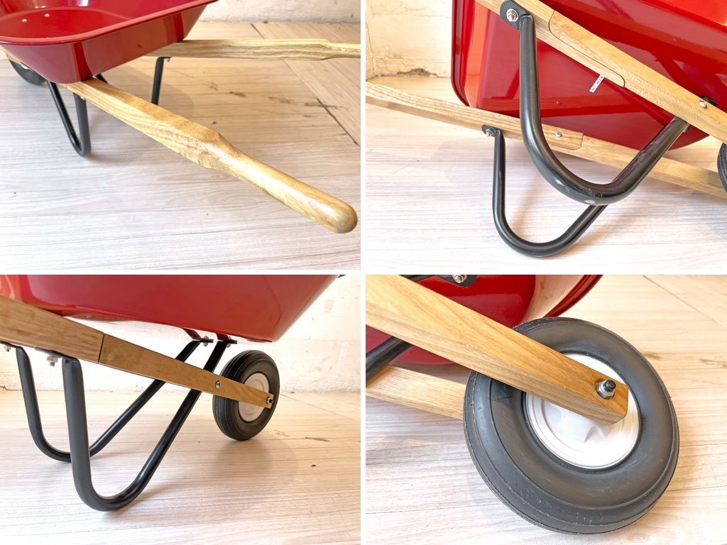 ラジオフライヤー Radio Flyer キッズ 手押し車 KID'S WHEEL BARROW 子供用 運搬 一輪 作業台車 ねこ車 廃盤 ★