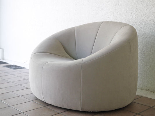 リーンロゼ ligne roset パンプキン PUMPKIN ソファ 1P PIERRE PAULIN グレー系カラーファブリック ◇