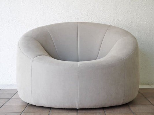 リーンロゼ ligne roset パンプキン PUMPKIN ソファ 1P PIERRE PAULIN グレー系カラーファブリック ◇